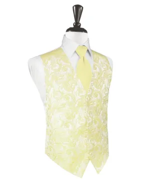 Canary Tapestry Tuxedo Vest