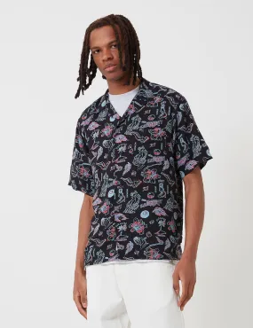 Carhartt-WIP Paradise Shirt - Blue/Paradise Print