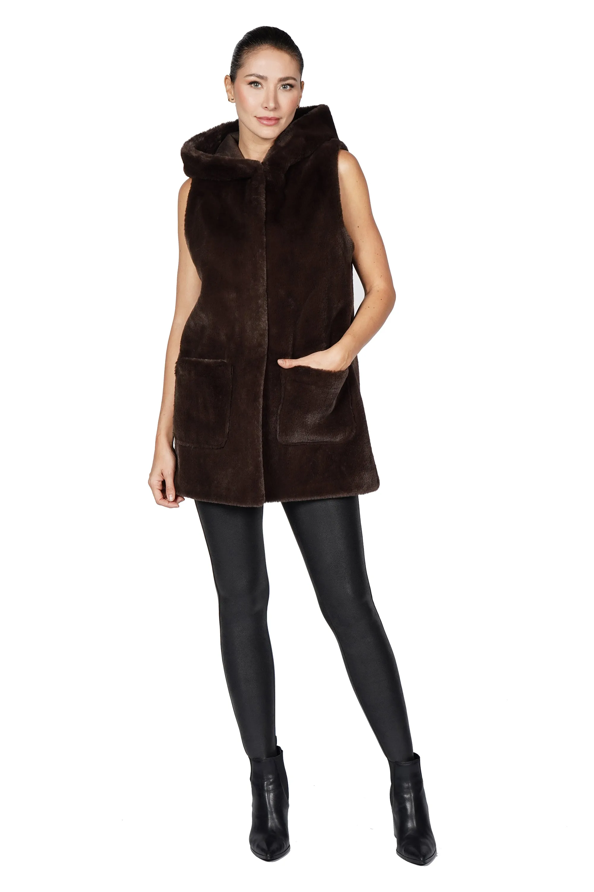 Carl Faux Fur Vest