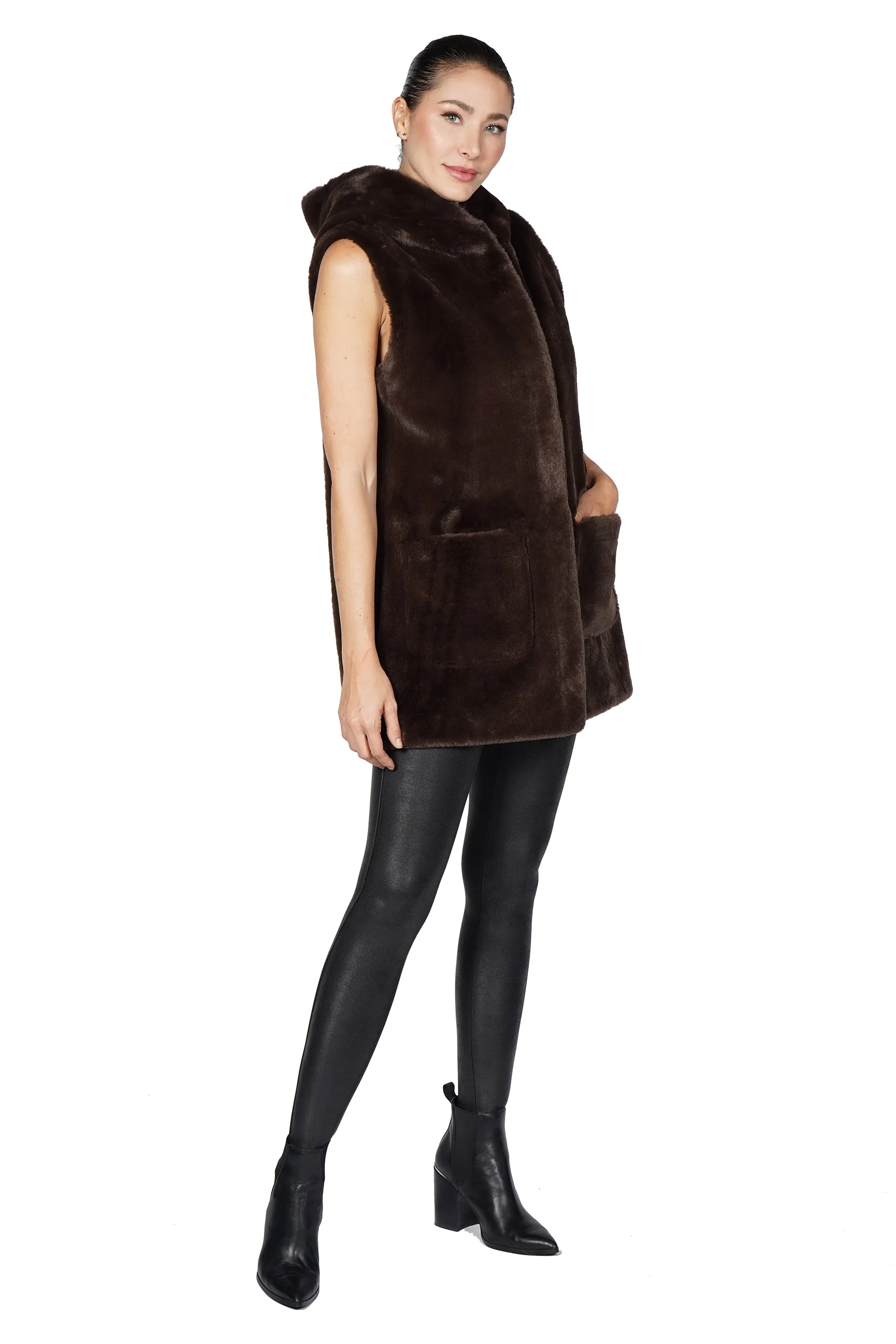 Carl Faux Fur Vest