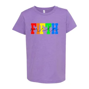 Fifth Grade YOUTH Color Soft Tee