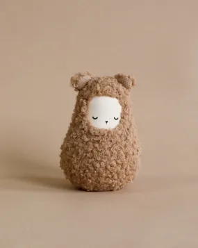 Handmade Roly Poly Rattle - Bear