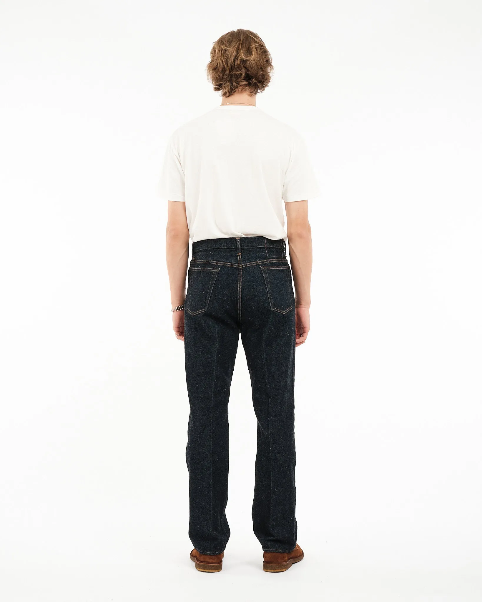 Skate Shoecut Denim Pants Indigo One Wash