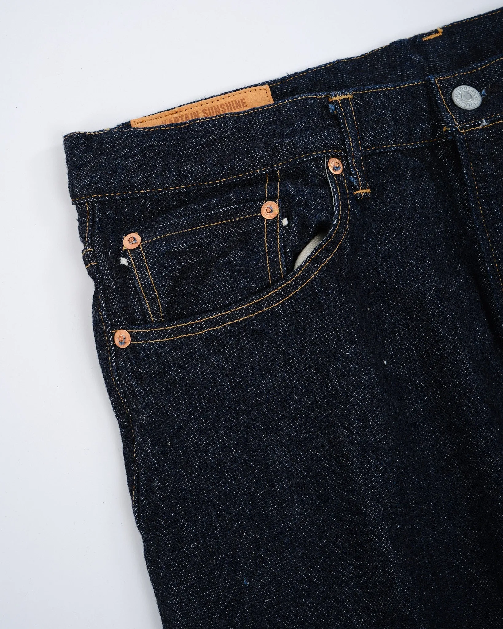 Skate Shoecut Denim Pants Indigo One Wash